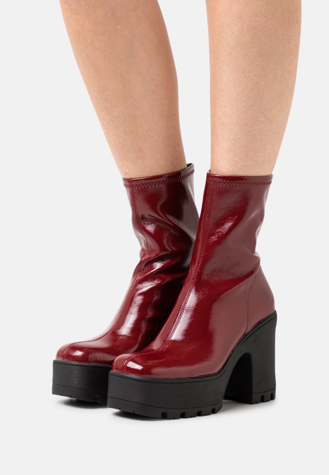 Vegan Noella - Talons Plateforme Gabor | Rose Vif Exclusif